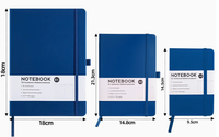 Carnet de notes personnalisé en gros, planificateur, couverture en cuir et PVC/PP imprimée, reliure à feuilles mobiles, cadeau idéal