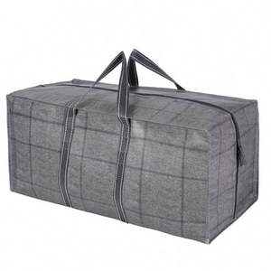 ถุงเก็บเสื้อผ้าแบบพับได้ ขนาดใหญ่ ทำจากผ้าไม่ถักทอ สามารถวางซ้อนกันได้ - Product Image 1