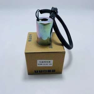 Katup <span class=keywords><strong>Solenoid</strong></span> Pengunci Keamanan Pioneer SH120 200 210 A3 -3 Katup <span class=keywords><strong>Solenoid</strong></span> <span class=keywords><strong>Excavator</strong></span> Koil 12V/24V - Product Image 1