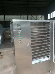 Ticari endüstriyel elektrikli sıcak hava sirkülasyonlu tepsi kurutucu fırın makinesi fırın gıda kahve ting ting için - Product Image 5