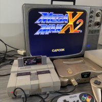 Cartes de jeu pour économiser la batterie pour Super Nintendo SNES Megaman X2 et Megaman X3