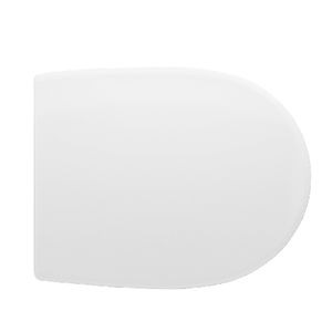 Asiento de Inodoro para Azzurra Pratica Forma 7 Blanco 52.5 cm de Largo 37.5 cm de Ancho - Product Image 1