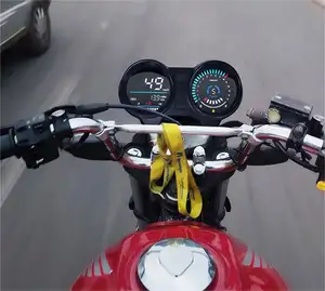 Motosiklet parçaları aksesuarları motosiklet elektrik sistemi Speedometer LED kilometre dijital metre motosiklet