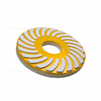 Tampons de polissage diamantés en résine spirale de qualité supérieure grain 50-3000 pour la finition professionnelle de la pierre
