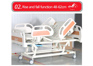 Équipements médicaux lit d'hôpital à trois manivelles <span class=keywords><strong>acheter</strong></span> lit d'hôpital <span class=keywords><strong>médical</strong></span> - Product Image 3
