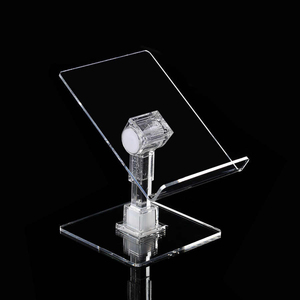 Soportes de teléfono móvil ajustables Soporte de teléfono celular de iPad transparente Soporte de acrílico para oficina en casa - Product Image 2