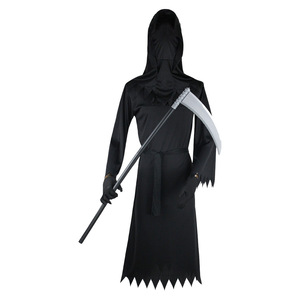 Disfraz de Halloween de Grim Reaper con gafas luminosas y máscara de fantasma para actuaciones escénicas - Product Image 4