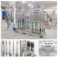 Machine de traitement d'eau RO 500LPH 1000LPH et système de filtration par osmose inverse pour usage commercial et industriel