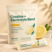 Poudre de créatine et d'électrolytes pour adultes, soutient les performances sportives, favorise l'équilibre électrolytique, différentes saveurs, 30 sachets, HALAL