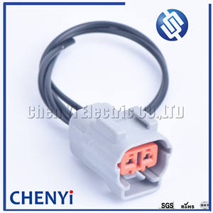 2 Pin steker lampu kabut tahan air otomatis Mazda RX7 FD Seri CAS Sensor konektor 6195-0006 6195-0003 dengan 15cm 18AWG - Product Image 3