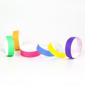 Pulseras de Identificación Desechables, Impermeables y Ligeras de Tyvek, Pulseras de Papel para Promoción - Product Image 4