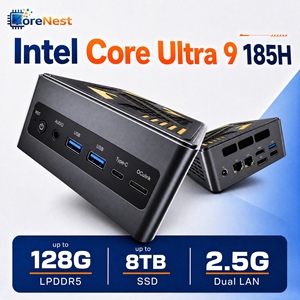 <span class=keywords><strong>Mini</strong></span> <span class=keywords><strong>PC</strong></span> CoreNest Intel Core Ultra 9 185H 16 cœurs 22 threads 5,1 GHz Arc Graphics DDR5 M.2 PCIe 4.0 OCuLink AI <span class=keywords><strong>Mini</strong></span> Workstation - Product Image 1