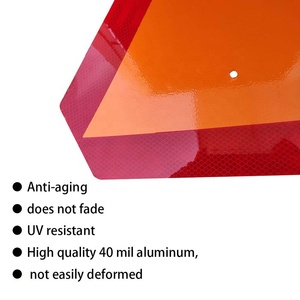 Biển Hiệu Xe Di Chuyển Chậm Tùy Chỉnh Của Securun Dấu Hiệu Cảnh Báo Hình Tam Giác Phản Quang Cho Xe Tải - Product Image 2