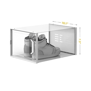 Paquete de 12 Cajas de Almacenamiento para Zapatos Ultra, Organizador de Zapatos Apilable de Plástico Transparente, Zapatero Plegable para Ahorrar Espacio - Product Image 3