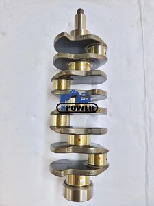 อะไหล่แท้ EX100 EX120 ZX120 JS145 JS160 อะไหล่เครื่องยนต์รถขุด 4BG1 4BG1T เพลาข้อเหวี่ยง - Product Image 4