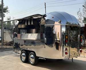 Remolque <span class=keywords><strong>de</strong></span> <span class=keywords><strong>Comida</strong></span> para Barbacoa <span class=keywords><strong>de</strong></span> Alta Resistencia con Parrilla y Ahumador Integrados, Remolque <span class=keywords><strong>de</strong></span> Catering Móvil para Fiestas y Eventos al Aire Libre - Product Image 2