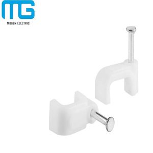Clips de Plástico para Cables de <span class=keywords><strong>Pared</strong></span>, Clips de Acero Cuadrados para Cables, Clips de Sujeción - Product Image 4