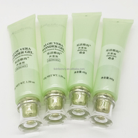 Tube de gel apaisant à l'aloe vera de marque privée tube PE non scellé