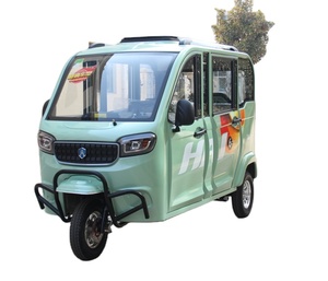 Fully Enclosed Mobility Scooter Long Range <b>Passenger</b> Three Wheel Scooter Tricycles with AC - Product Image 3