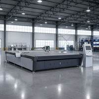 Machine de découpe numérique CNC automatique pour tissus, tissus occultants monocouche et textiles, traceurs et imprimantes