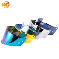 Nouvelle visière de remplacement pour casque de moto LS2 FF805, en polycarbonate, protection UV, anti-rayures, fermeture rapide, toutes saisons