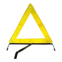 Prix du triangle d'urgence routière 2 en un Panneau triangulaire d'avertissement réfléchissant pour voiture