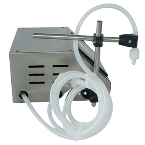 Semi-automatic Digital Plastic Glass Bottle Water Liquid Pump Filling <b>Machine</b> for Olive Oil <b>Juice</b> Filler 5-3500ml - Product Image 4