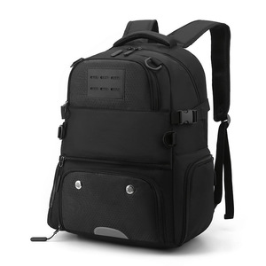 Sac à dos pour équipement de basketball, sac d'entraînement de volley-ball avec filet à ballon externe et compartiment à chaussures pour le football - Product Image 2