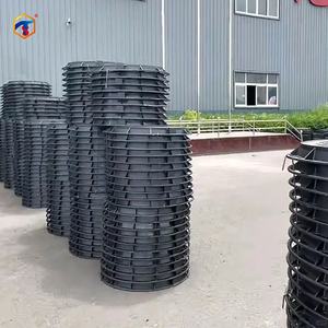 하이 퀄리티 맞춤형 FRP 맨홀 커버 도로 배수를위한 SMC 원형 유리 섬유 맨홀 커버 - Product Image 6