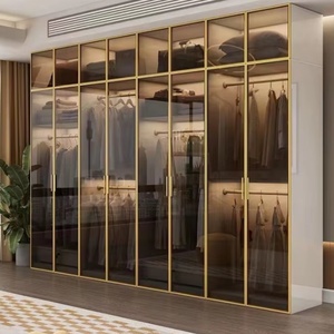Fabriqué en Chine, armoire de rangement pour vêtements de chambre à coucher, hôtel, en bois, moderne, de luxe, de haute qualité, pour femmes - Product Image 6