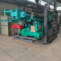 Plate-forme de forage portable à percussion de seconde main Plate-forme de forage pour mines de forage Eau 400m Plate-forme de forage de 800 mètres