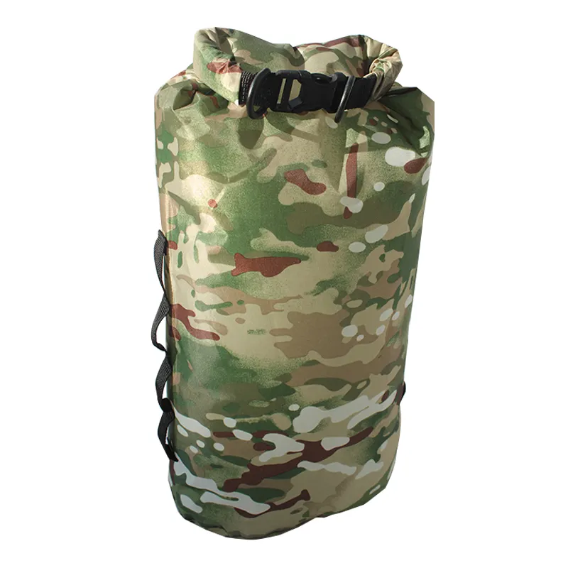 Venda direta da fábrica saco seco camuflado durável à prova d'água para camping e caminhadas