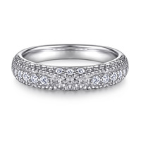 Bague en argent Sterling S925 pour femme, ensemble classique de deux-en-un en Zircon à quatre griffes