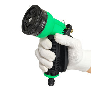 หัวฉีดน้ำแบบปรับได้ 8 รูปแบบ ทนทาน อุปกรณ์ทำสวน ปืนฉีดน้ำแรงดันสูง สำหรับล้างรถในครัวเรือน - Product Image 3