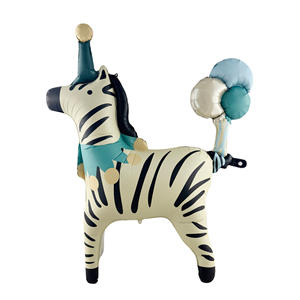 Globo de película de aluminio con forma de caballo de dibujos animados, fiesta temática de cumpleaños para niños, decoración al aire libre, globo de Navidad y Año Nuevo - Product Image 3