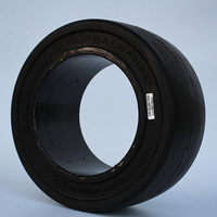 Pneus pleins à pression série SM 254x65x180, roues industrielles en caoutchouc-acier pour chariots élévateurs, certifiées ISO, tailles personnalisables