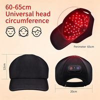 Service OEM, chapeau à LED infrarouge 10W, équipement de beauté, thérapie par lumière rouge 660nm 850nm, casquette pour le soin des cheveux
