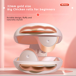 เครื่องม้วนผมไฟฟ้าแบบพกพา MARSKE ดีไซน์ลอนใหญ่ ปรับอุณหภูมิได้ 3 ระดับ สไตล์เกาหลี ใช้งานง่าย ไม่ทำร้ายเส้นผม ลอนสวยแบบไข่ดาว - Product Image 4