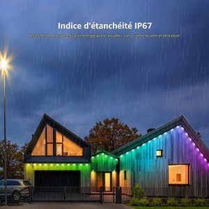 30mm RGBW Waterproof Aluminum Smart Led Pixel Point Light IP68 Outdoor Permanent Christmas Track Lights Wireless - Product Image 2