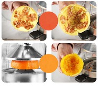 Pressoir à main professionnel en acier inoxydable BR155, presse-fruits à usage domestique, en fonte, pour orange, grenade, citron