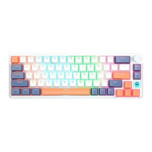 X518 68 <b>Key</b> Low Price Wireless Electronics Rechargeable Notebook Desktop Diy Pc Wired Mini Backlit Mechanical Gaming <b>Keyboard</b> - Product Image 1