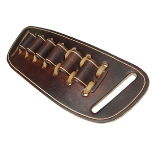 Cinturón Portamunecas de Cuero Genuino Marrón de Lujo, Hecho a Mano, Portátil, Moderno, para Caza, con Logotipo Personalizado, Venta al Por Mayor - Product Image 5