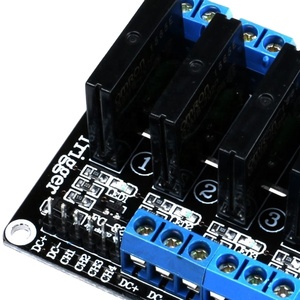 Factory Outlet Solid State Relay 4 Channel Relay 250V 2A Low Level Trigger DC to DC <b>5v</b> Solid State Relay Module With Fuse - Product Image 5