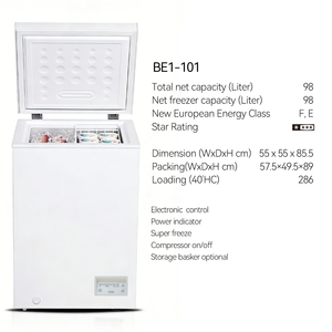 Réfrigérateur horizontal solaire/électrique de haute qualité 251L pour usage hôtelier, domestique et commercial, congélation profonde, <span class=keywords><strong>porte</strong></span> pliante, grade <span class=keywords><strong>1</strong></span> - Product Image 4