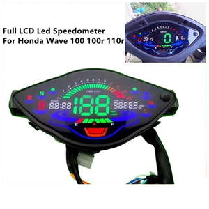 Velocímetro Digital LCD para Motocicleta, Tablero de Instrumentos para Honda WAVE100 100R, Odómetro, Tacómetro - Product Image 2