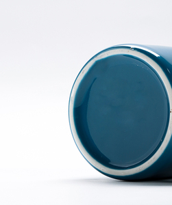 Bán buôn 11 oz cốc cà phê gốm với xử lý biểu tượng tùy chỉnh trống Quà tặng khuyến mãi phong cách cổ điển bên trong màu cốc sữa - Product Image 4