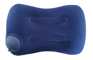 Cuscino gonfiabile con cuscino gonfiabile in PVC + velluto cuscino da viaggio cuscino gonfiabile per collo - Product Image 4