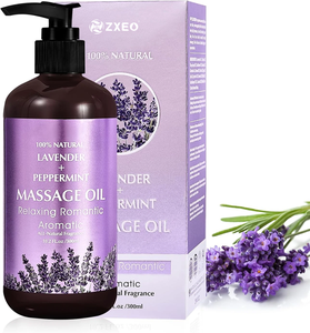 Olio da Massaggio <span class=keywords><strong>per</strong></span> il Corpo alla Lavanda OEM, Idratante <span class=keywords><strong>per</strong></span> SPA, Rilassante <span class=keywords><strong>per</strong></span> i Muscoli, Olio Essenziale di Lavanda, Olio <span class=keywords><strong>per</strong></span> Massaggi <span class=keywords><strong>per</strong></span> Dolori Muscolari - Product Image 1