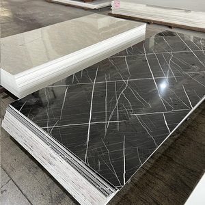 2Mm/3Mm 4*8 1220*2440Mm Trang Trí Nội Thất <span class=keywords><strong>PVC</strong></span> UV Tấm Đá Cẩm Thạch Hội Đồng Quản Trị - Product Image 4