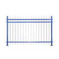 Barandilla de Seguridad de Acero Galvanizado, Valla Sencilla de Hierro Forjado para Patio Rural, Pared Exterior, Jardín Escolar, Villa, Fábrica